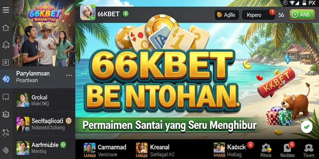 Tangkapan layar <strong>66KBET</strong> yang menampilkan gameplay yang penuh warna.