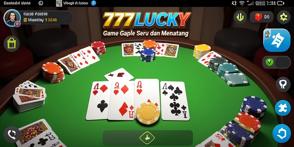 Gameplay seru dan menantang di 777LUCKY Gaple.