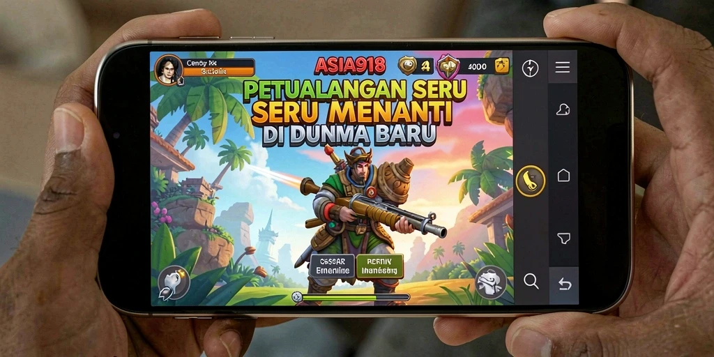 Gameplay ASIA918 yang menampilkan petualangan seru dan penuh tantangan.