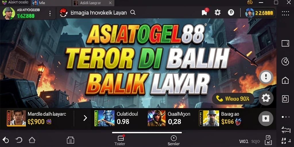 Tampilan gameplay menegangkan dari ASIATOGEL88 saat menjelajahi kegelapan.