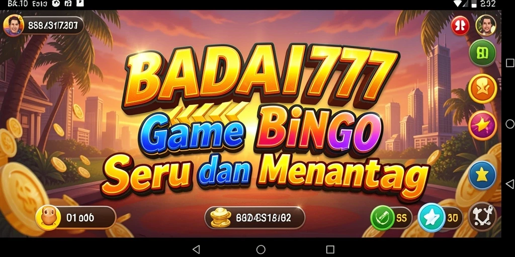 Tampilan gameplay seru dan interaktif dalam BADAI777.