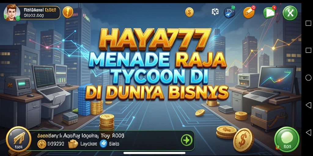 Tampilan gameplay HAYA777 dengan elemen bisnis yang menarik.