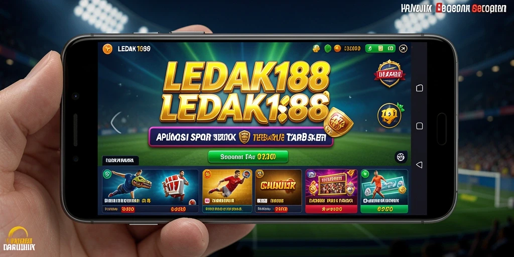 Tampilan gameplay menarik dari aplikasi Sportsbook LEDAK188.