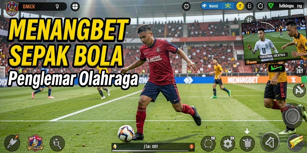 Tampilkan permainan sepak bola yang seru dan mendebarkan.