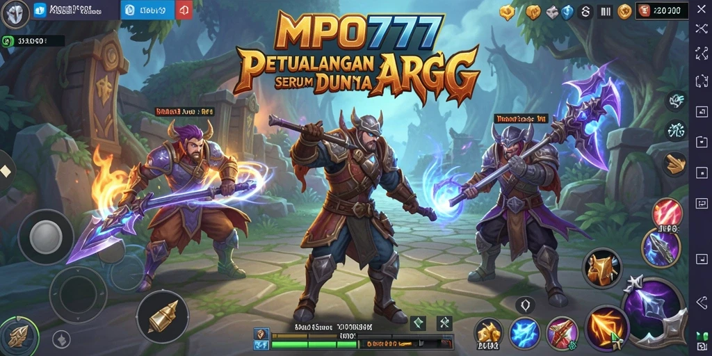 Tangkapan layar gameplay MPO777 menampilkan pertarungan yang epik dan grafis mengesankan.