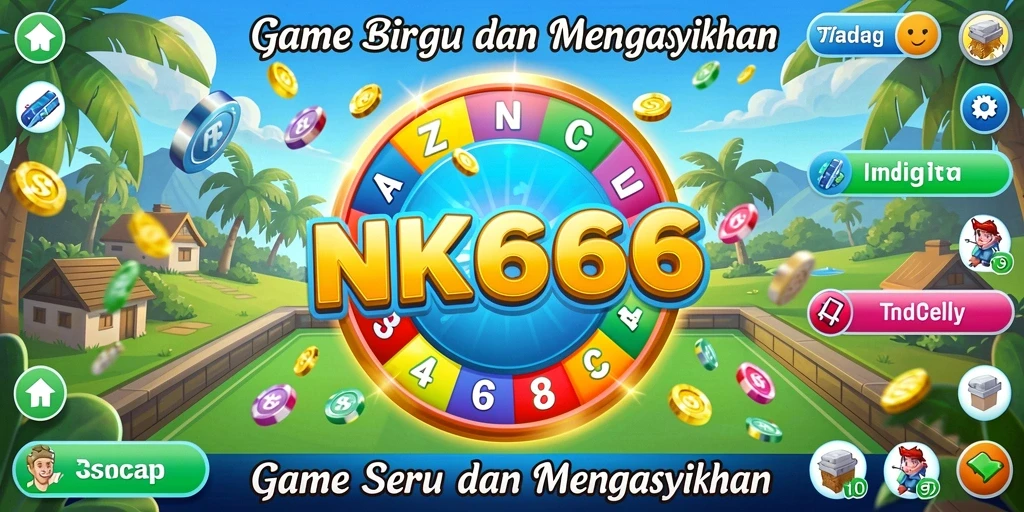 Tampilan gameplay NK666 yang seru dan interaktif dalam permainan Bingo.