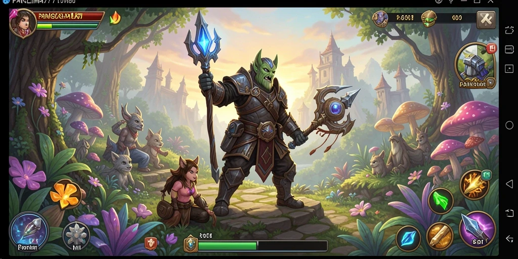 Tampilan gameplay <strong>PANGLIMA77</strong> yang menarik dengan aksi pertempuran seru.