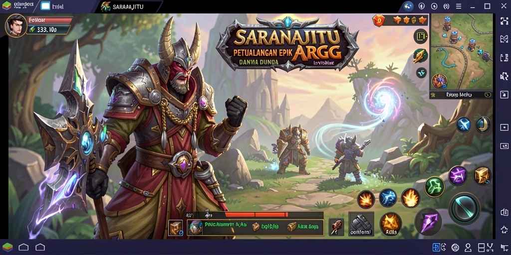 Gameplay menakjubkan di dunia fantasi ARPG.