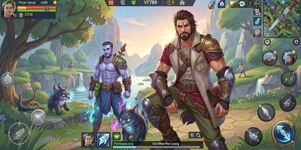 Screenshot gameplay VT789 yang menampilkan tantangan seru dan grafis menarik.