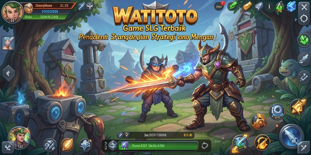 Tampilan gameplay WATITOTO yang menarik dan penuh strategi.